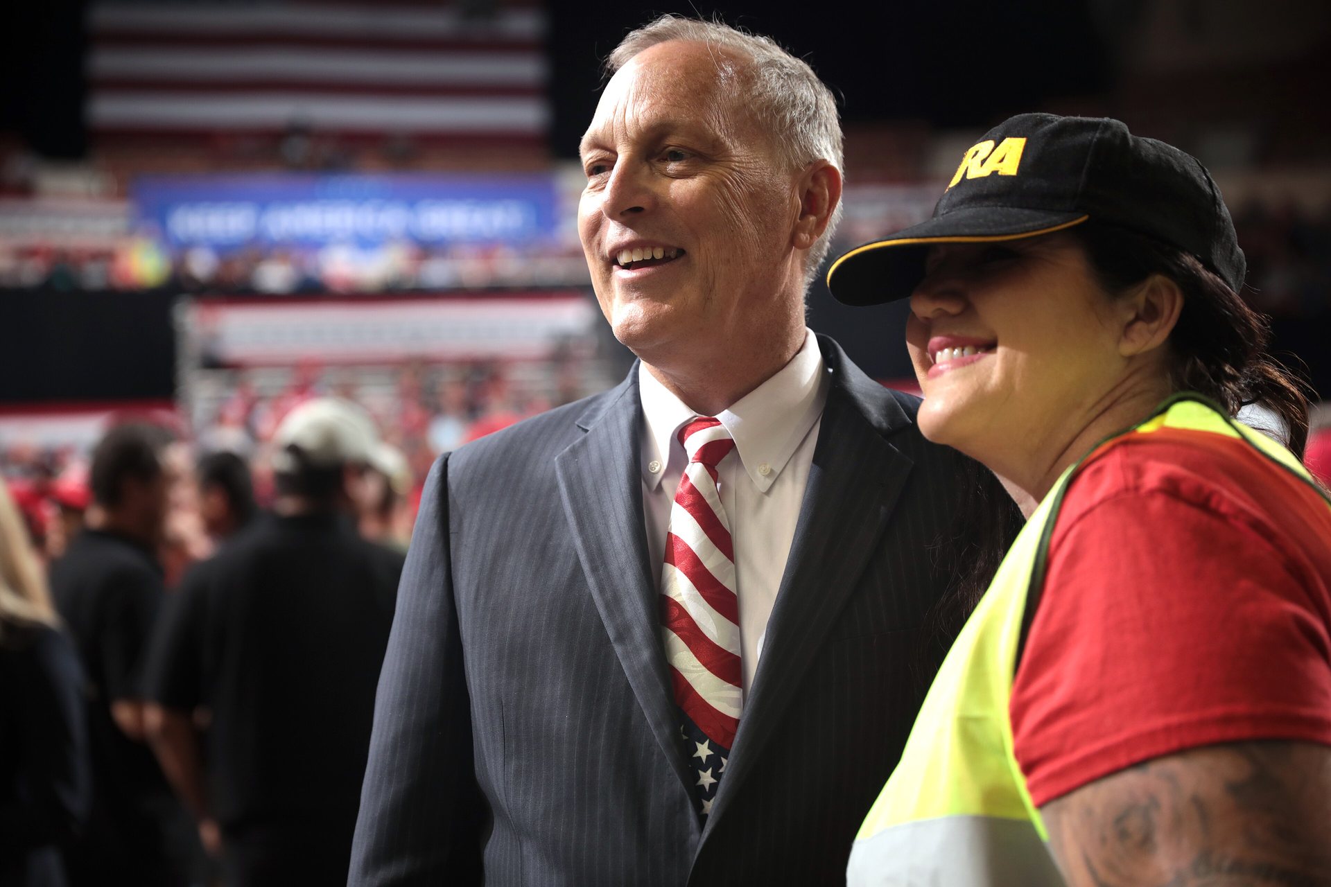 Andy Biggs — With a supporter in Phoenix