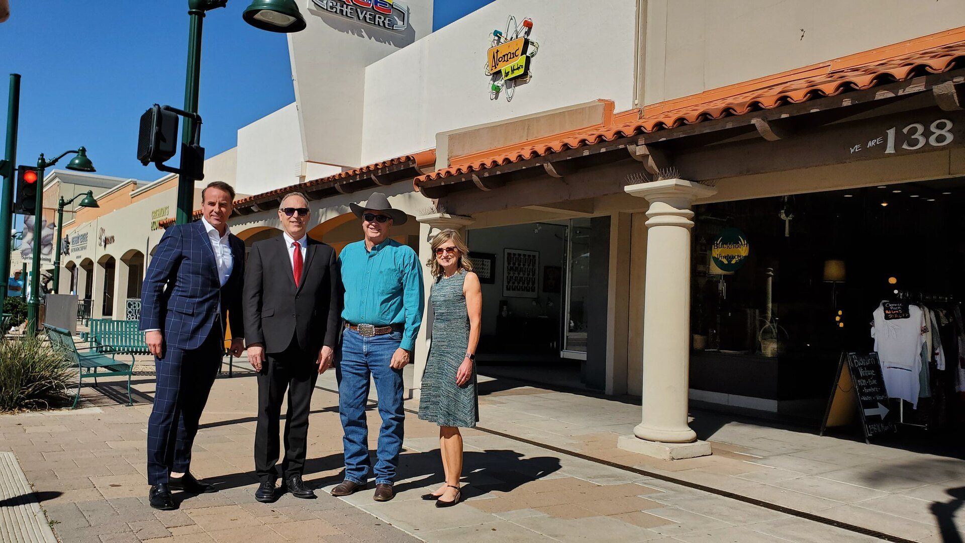 Andy Biggs — Touring downtown Mesa with city leaders