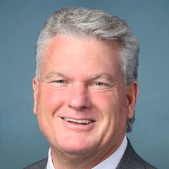 Mike Collins, official congressional portrait